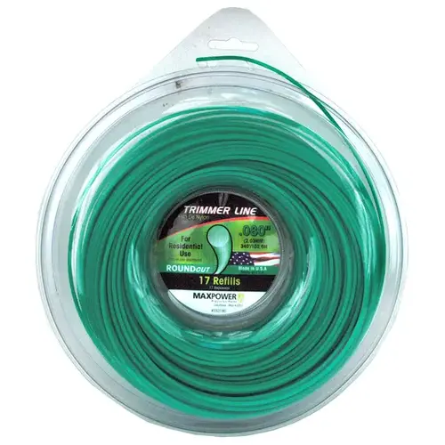 Trimmer Line RoundCut Commercial Grade 0.080" D X 340 ft. L