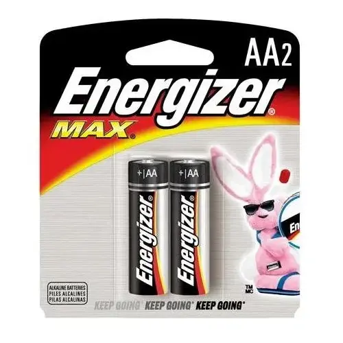 E91 Battery, 1.5 V Battery, 2850 mAh, AA Battery, Alkaline, Manganese Dioxide, Zinc, Silver Pair E91 Battery, 1.5 V Battery, 2850 mAh, AA Battery, Alkaline, Manganese Dioxide, Zinc, Silver Pair