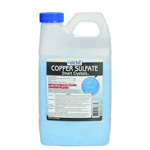 Crystal Blue 00333 5 Lb. Copper Sulfate Smart Crystals 1-Acre Coverage Area Moss & Algae Killer Blue