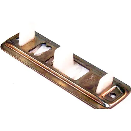 Closet Door Guide Metal Silver