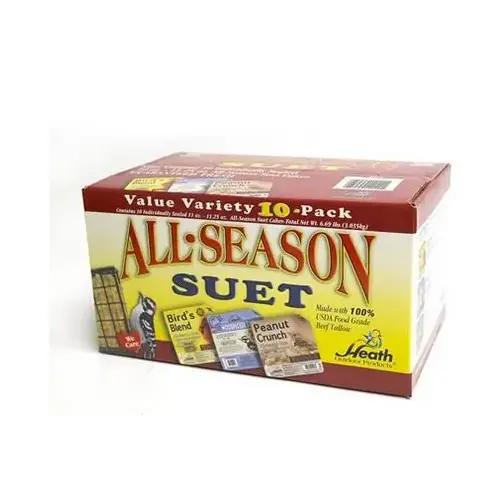 SUET SAMPLER VARIETY PACK SCS-2 10-SUET CAKES SUET SAMPLER VARIETY PACK SCS-2 10-SUET CAKES