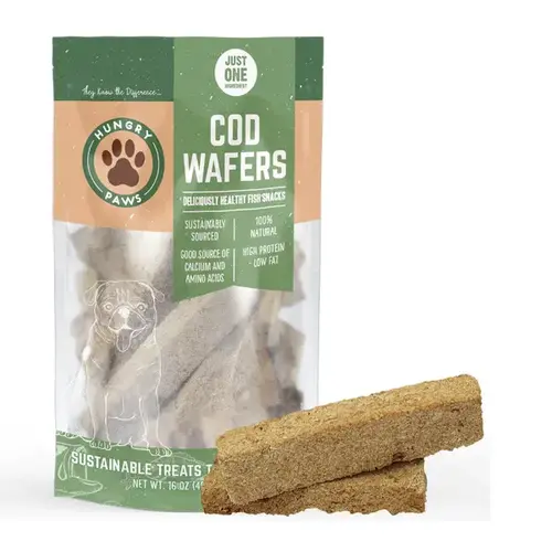 Cod Wafer Dog Treat 16oz Cod Wafer Dog Treat 16oz