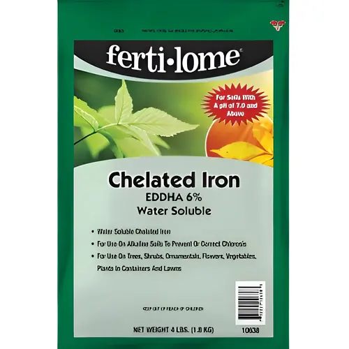 Chelated Iron EDDHA 6% Water Soluble - 1 lb. Bag