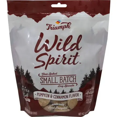 Triumph Wheat Free Biscuits Pumpkin & Cinnamon Flavor 16-oz Triumph Wheat Free Biscuits Pumpkin & Cinnamon Flavor 16-oz