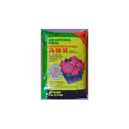 CONTROLLED RELEASE FERTILIZER 14-14-14 - 5 lbs. CONTROLLED RELEASE FERTILIZER 14-14-14 - 5 lbs.