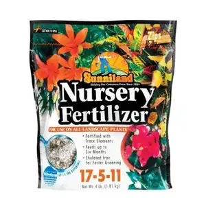 Sunniland 125579 Nursery Fertilizer 17-5-11 (4-lbs)