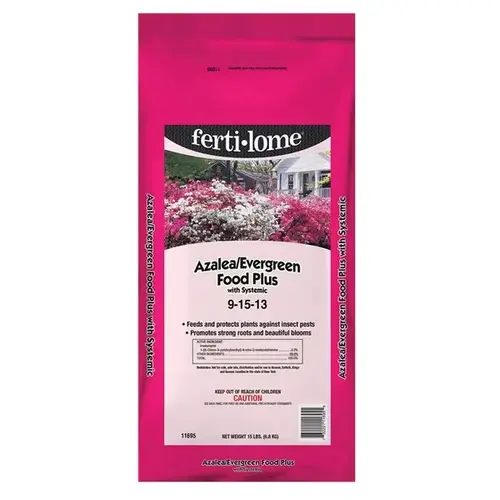 Azalea/Evergreen Food Plus with Systemic 9-15-13 (15-lbs) Azalea/Evergreen Food Plus with Systemic 9-15-13 (15-lbs)