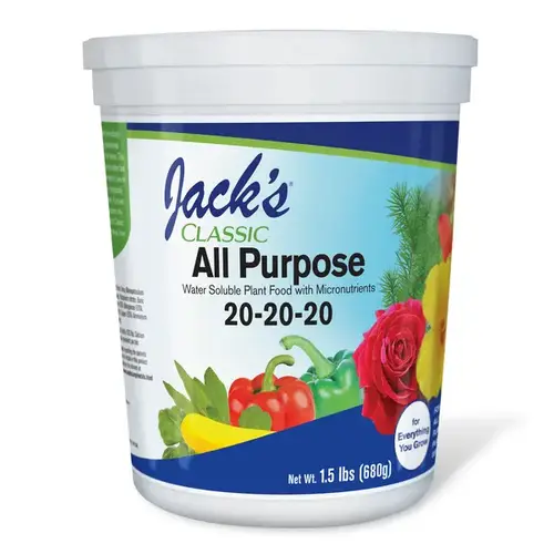 Jack's Classic All Purpose Fertilizer 1.5lb Jack's Classic All Purpose Fertilizer 1.5lb
