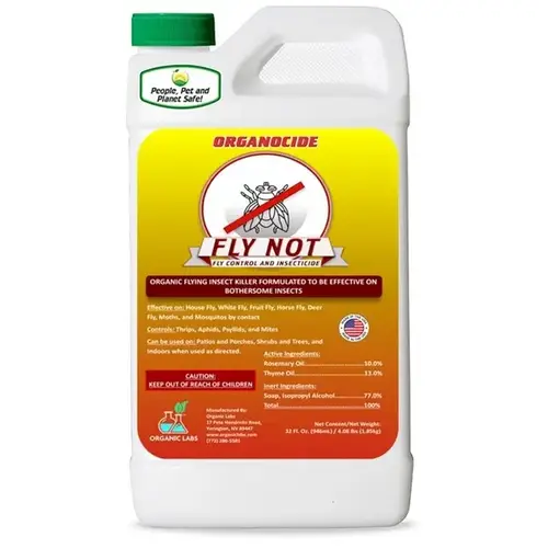 Organicide Fly-Not - 32 ounce Concentrate Organicide Fly-Not - 32 ounce Concentrate