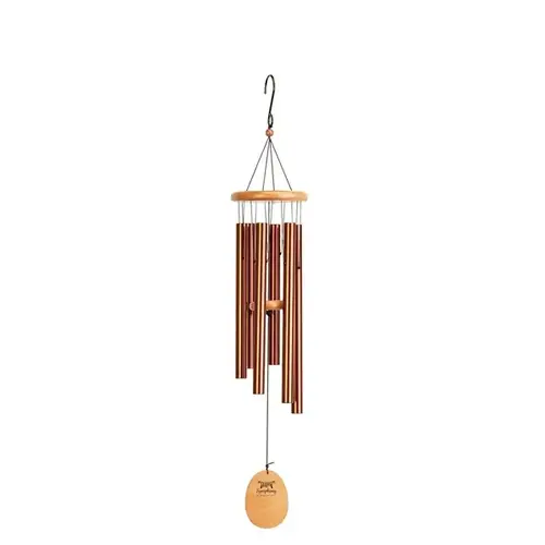 Wind Chime 36 in. Wood & Aluminum with Copper Finish Wind Chime 36 in. Wood & Aluminum with Copper Finish