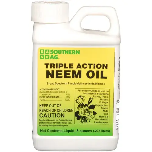 Neem Oil Triple Action 8 Ounce