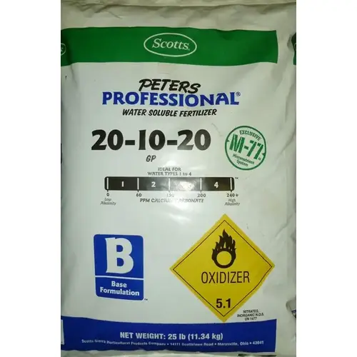 20-10-20 Water Soluble Fertilizer - 25 lbs. 20-10-20 Water Soluble Fertilizer - 25 lbs.