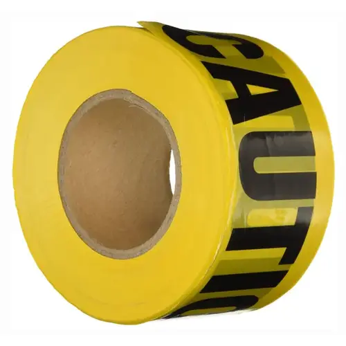 Yellow Caution Tape 3" x 1000 ft