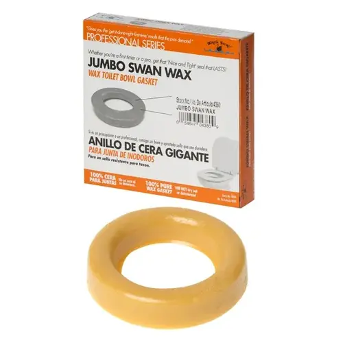 Jumbo Swan Wax - Wax Toilet Bowl Gasket