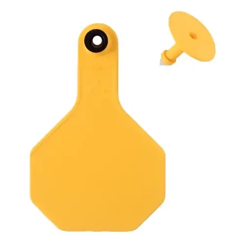 Y-Tex Medium Yellow Blank Tags (25 per bag)