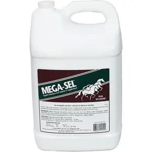 Mega-Sel 11151 MEGA-SEL LIQUID FORMULA FOR HORSES - 2.5 GALLON