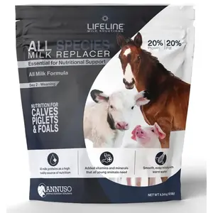 APC 49810 Lifeline Milk Replacer 20:20 - All Species / 10 lbs.
