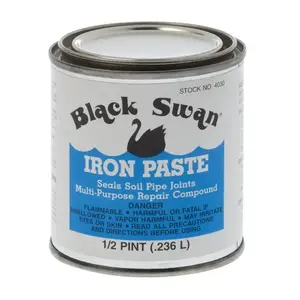 Black Swan Mfg. Co. 04030 Iron Paste 1/2-Pint Can
