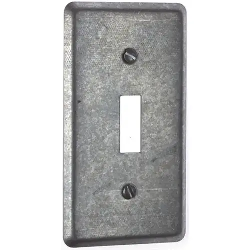 Handy Box Toggle Switch Cover Steel 1-Gang Handy Box Toggle Switch Cover Steel 1-Gang