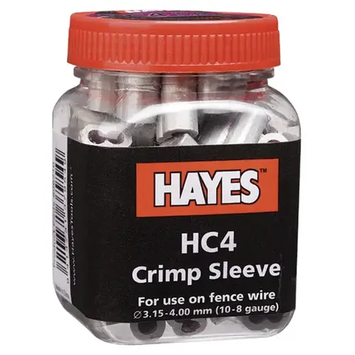 Hayes ProCrimp Sleeves (9 - 8 Guage Fence Wire) Hayes ProCrimp Sleeves (9 - 8 Guage Fence Wire)