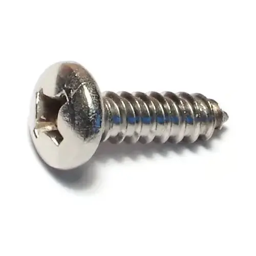 Stainless Steel Phillips Pan Tapping Screw - #12 x 3/4" Stainless Steel Phillips Pan Tapping Screw - #12 x 3/4"