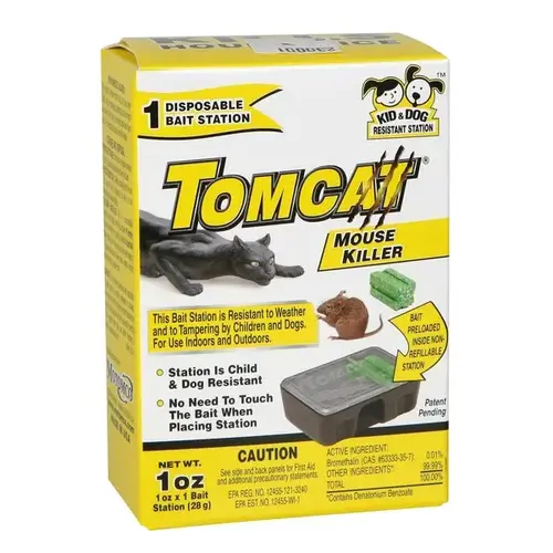 Tomcat Mouse Killer - Disposable 1-oz Tomcat Mouse Killer - Disposable 1-oz
