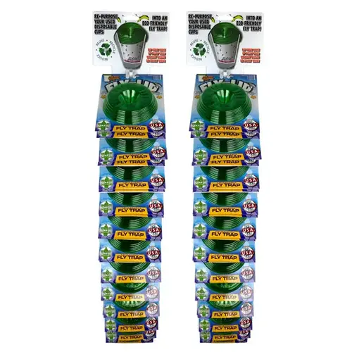 Fly Lid Bulk Display- 200 Pc Display w/ 10 Clip Strips Fly Lid Bulk Display- 200 Pc Display w/ 10 Clip Strips