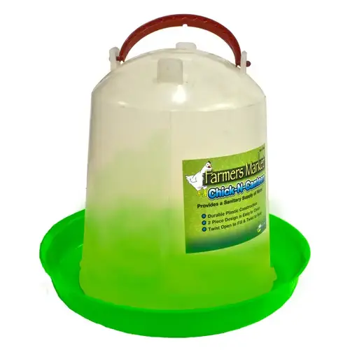 Chick-N-Canteen Chicken Water Supply 13" Large Plastic Chick-N-Canteen Chicken Water Supply 13" Large Plastic