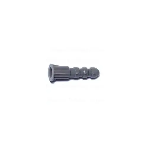 Wall Anchor Ribbed 5/16" x 1-3/8" Nylon Gray pack of 50 Wall Anchor Ribbed 5/16" x 1-3/8" Nylon Gray pack of 50