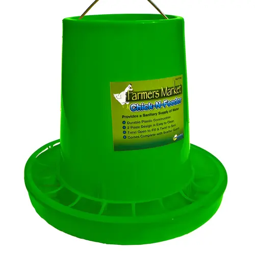 Chick-N-Feeder Chicken Feeder Medium Plastic Chick-N-Feeder Chicken Feeder Medium Plastic
