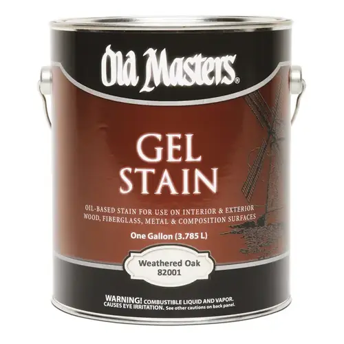 GEL STAIN WEATHRED WOOD GALLON - pack of 2 GEL STAIN WEATHRED WOOD GALLON - pack of 2