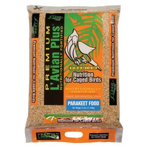 L'Avian Plus Premium Parakeet Food 25-lb Bag