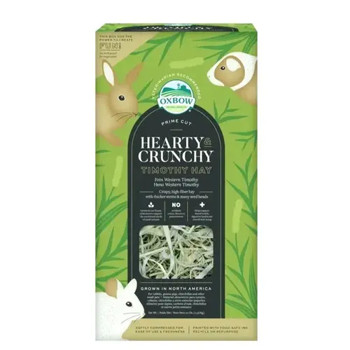 Prime Cut Hearty & Crunchy Timothy Hay 20oz. Prime Cut Hearty & Crunchy Timothy Hay 20oz.