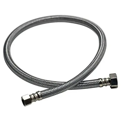 3/8"Comp. x 1/2"FIP. x 30"L Stainless Steel Faucet Supply Line Hose 3/8"Comp. x 1/2"FIP. x 30"L Stainless Steel Faucet Supply Line Hose