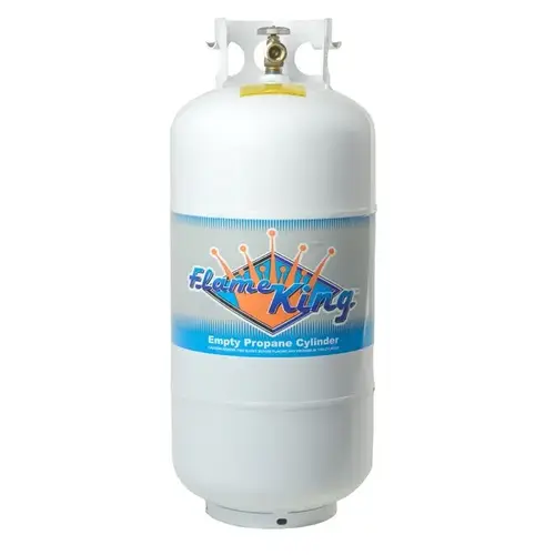 Propane Acme/OPD Cylinder 40-lbs 9.2-Gallons Vertical White