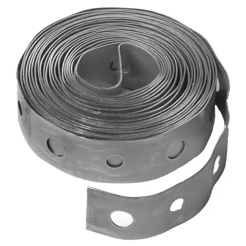 Pipe Hanger Strap, 28 Gauge Galvanized Steel, 3/4-In. x 50-Ft.
