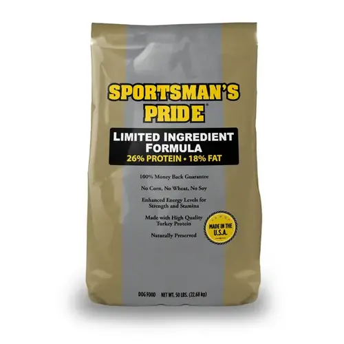 Sportsman's Pride 26/18 Limited Ingredient Formula Dog Food 50-lbs Sportsman's Pride 26/18 Limited Ingredient Formula Dog Food 50-lbs