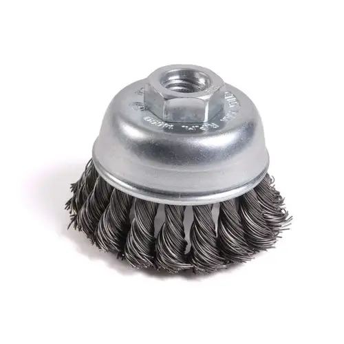 Twisted Knot Cup Wire Brush