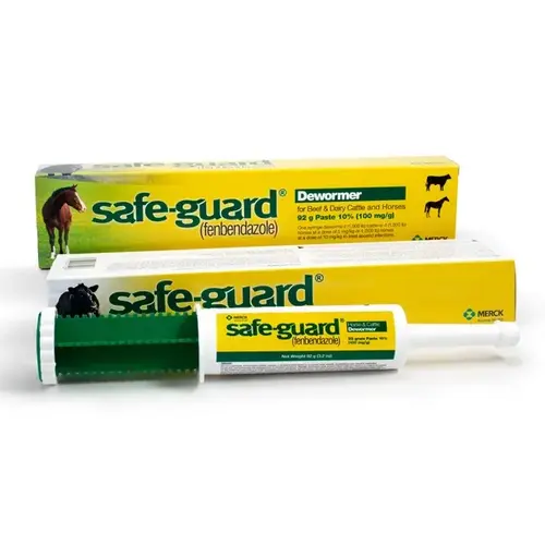 Safe-Guard Equine and Cattle Dewormer Paste - 92gm Safe-Guard Equine and Cattle Dewormer Paste - 92gm