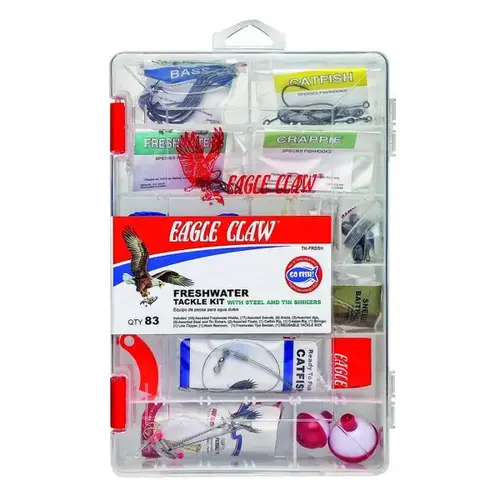 83-Pc. Freshwater Tackle Fishing Kit 83-Pc. Freshwater Tackle Fishing Kit