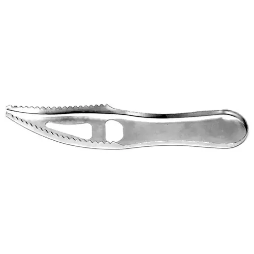 6 In. Metal Serrated Blade Fish Scaler
