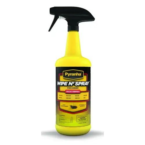 Horse Wipe 'N Spray Fly Repellent, 1-Qt. Horse Wipe 'N Spray Fly Repellent, 1-Qt.