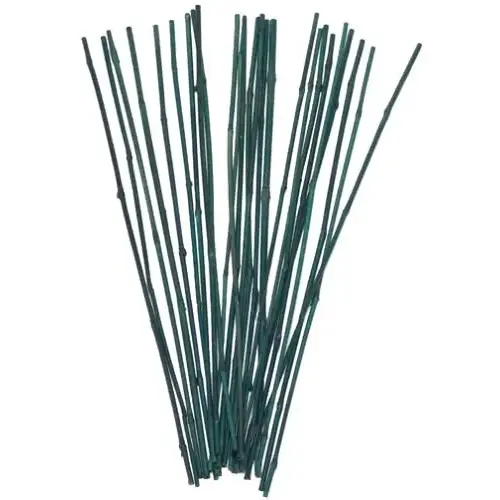 Garden Stakes 3 ft. H Green Bamboo Green