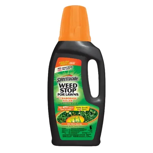 Weed Stop Crabgrass Killer, Liquid, Brown, 32 fl-oz