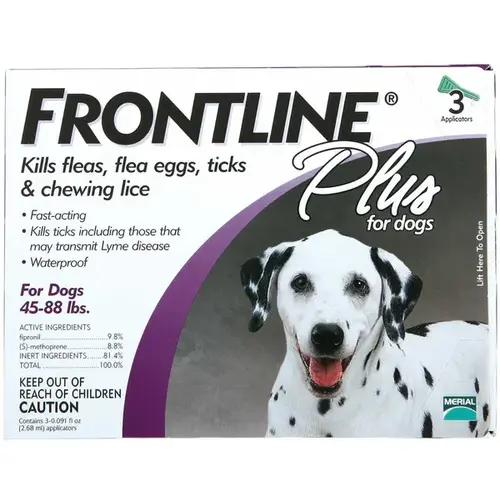 Flea & Tick Killer, For Large Dogs, 3-Doses - pack of 3 Flea & Tick Killer, For Large Dogs, 3-Doses - pack of 3