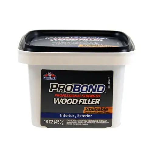 ProBond Interior-Exterior Stainable Wood Filler P9891, Pint Tan