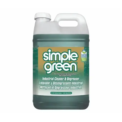Cleaner/Degreaser Concentrate - Liquid 2.5 gal Bottle - 2.5 gal Net Weight Green Cleaner/Degreaser Concentrate - Liquid 2.5 gal Bottle - 2.5 gal Net Weight Green