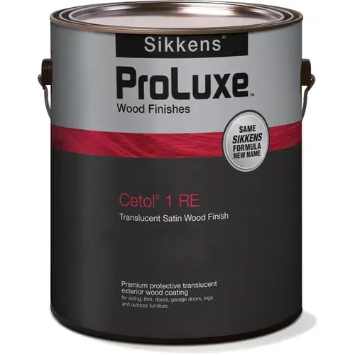 Proluxe Cetol RE Wood Finish, Transparent, Dark Oak, Liquid, 1 gal, Can Proluxe Cetol RE Wood Finish, Transparent, Dark Oak, Liquid, 1 gal, Can