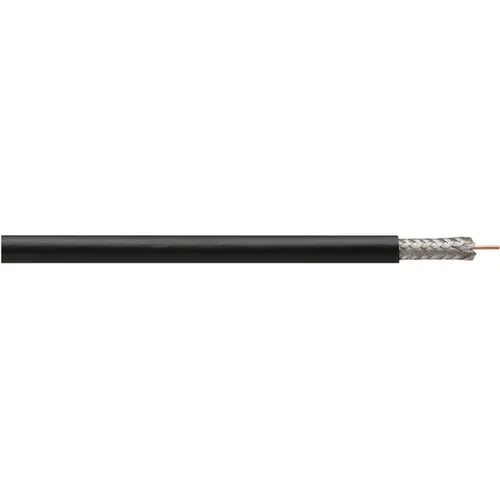CATV Coaxial Cable Non-Plenum 22-Gauge 500ft - Black CATV Coaxial Cable Non-Plenum 22-Gauge 500ft - Black
