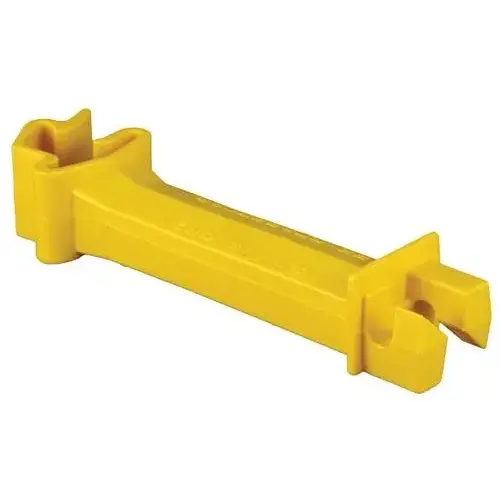 Snap-On Extender Insulator, Aluminum/Polywire/Steel, Polyethylene, Yellow - pack of 25 Snap-On Extender Insulator, Aluminum/Polywire/Steel, Polyethylene, Yellow - pack of 25